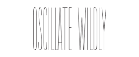 Oscillate Wildly Logo Logo