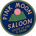 Pink Moon Saloon Logo Logo