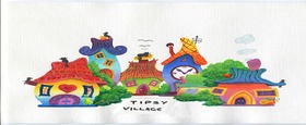 Tipsy Village Logo Logo