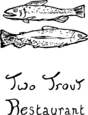 Two Trout Restaurant Logo Logo